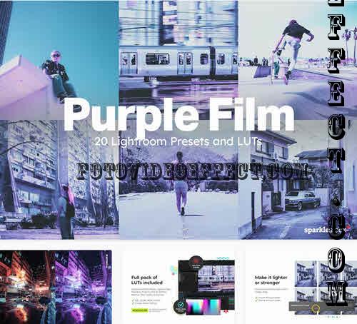 20 Purple Film Lightroom Presets - 44254815 - 13429897