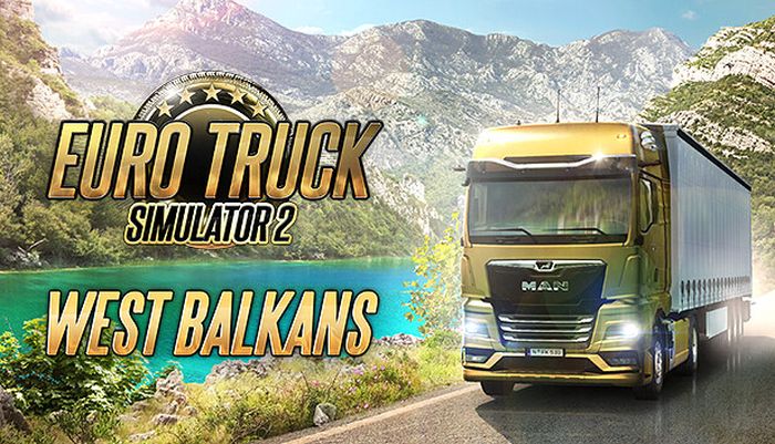 Euro Truck Simulator 2 West Balkans (2023) -RUNE  / Polska Wersja Językowa