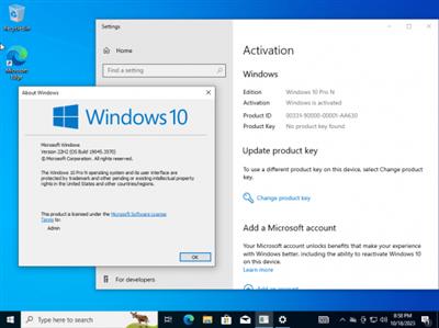 Windows 10 22H2 build 19045.3570 AIO 16in1 With Office 2021 Pro Plus Multilingual Preactivated October  2023