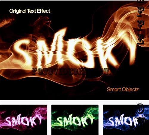 Smoke Text Effect - 82866057