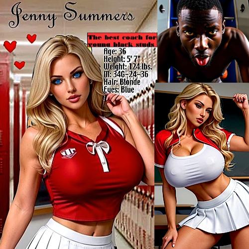 Stormbringer - Fink - Jenny, the best coach for young black studs 3D Porn Comic