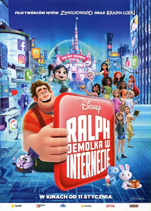 Ralph Demolka w internecie / Ralph Breaks the Internet (2018) MULTi.1080p.BluRay.x264-DSiTE / Dubbing Napisy PL D77b8411281ba062139a89a38af1bab7