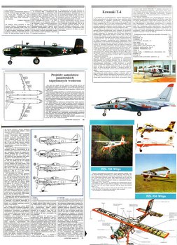 Lotnicytwo 1991-4 - Scale Drawings and Colors