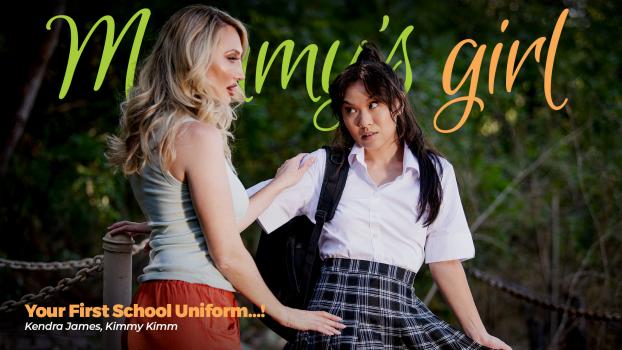 Your First School Uniform...! - Kendra James, Kimmy Kimm (Huge Cock, Summer Col) [2023 | FullHD]