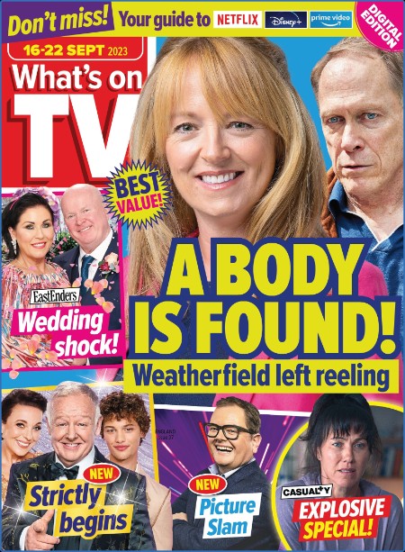 What's on TV - Issue 424 - 16 September 2023 5b9ddfd1c42f4b412a0707656be51583