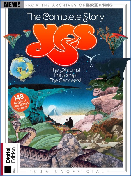 Classic Rock Special - The Complete Story Yes - 3rd Edition - 12 October 2023
