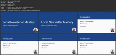 Local Newsletter Mastery: From Zero To Community  Hero F039a31e58c574814240bd6061ad9418