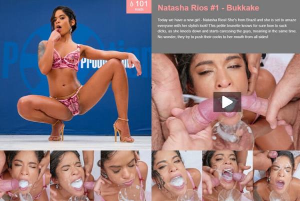 Natasha Rios #1 - Bukkake [FullHD 1080p] 2023