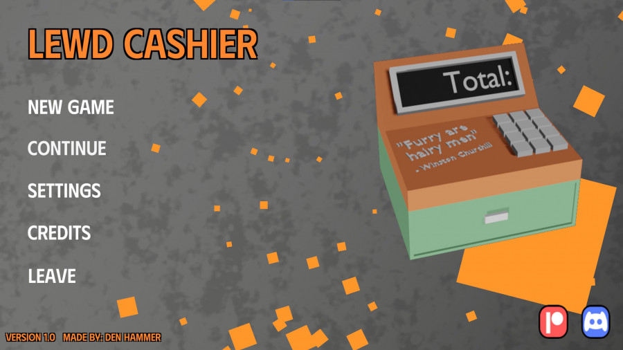 Lewd Cashier v1.3 by Den Hammer Win/Android Porn Game