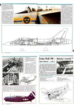 Lotnicytwo 1991-7 - Scale Drawings and Colors