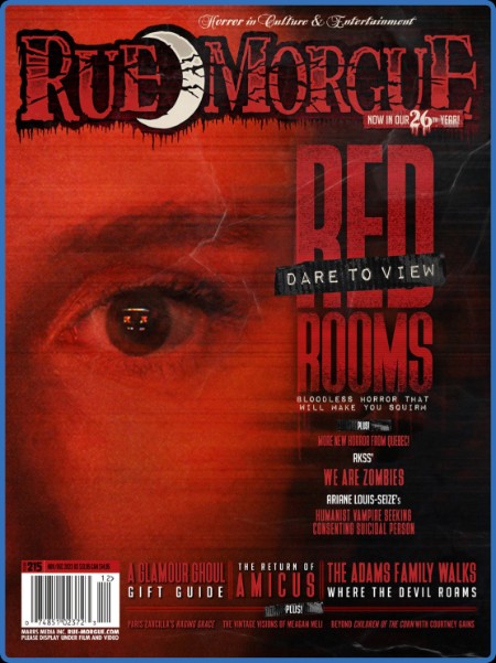 Rue Morgue - Issue 215 - November-December 2023 Aa9dee16d7fe0af68d73b116535ba992