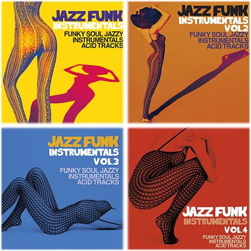 Jazz Funk Instrumentals Vol. 1-4 Funky Soul Jazzy Instrumental Acid Tracks (2016-2023) FLAC