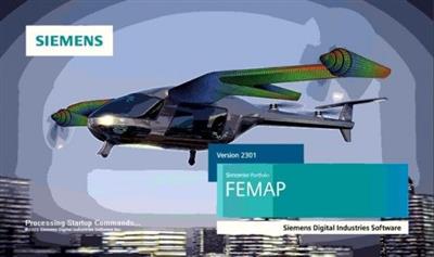 Siemens Simcenter FEMAP 2306.1 (x64) with NX  Nastran