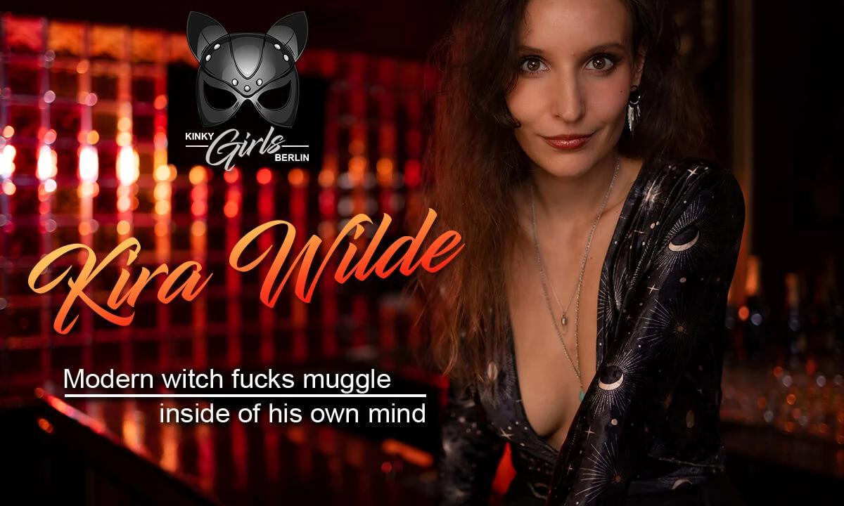 [SexLikeReal.com/KinkyGirlsBerlin] Kira Wilde - Modern Witch Fucks Muggle Inside Of His Own Mind [2022-12-17, VR, Blowjob, Brunette, Reverse Cowgirl, Cumshot, Long Hair, Doggystyle, Hardcore, Missionary, Garter Belt, Nylon Stockings, NonPOV, Trimmed Pussy, SideBySide, 4096p, SiteRip] [Oculus Rift / Vive]