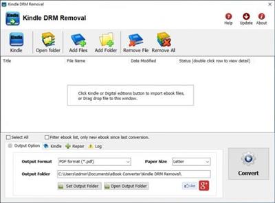 Kindle DRM Removal  4.23.11020.385 Ac05b5570653398ca96769b78bb4a6ca