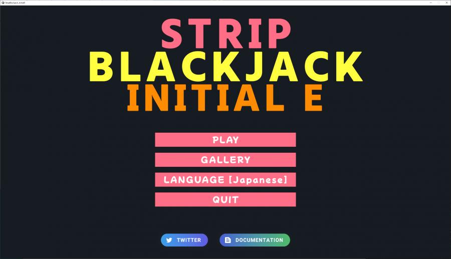 Mujina Developer - Strip Blackjack Initial E Ver.1007b