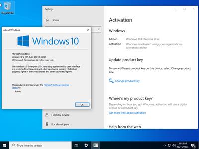 Windows 10 Enterprise LTSC 2021 21H2 Build 19044.3570 Preactivated Multilingual October 2023 (x64) 