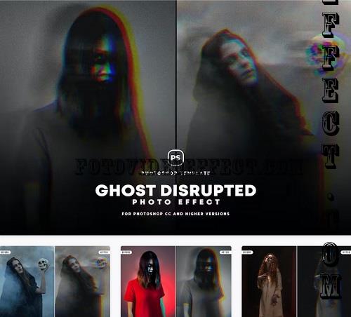 Ghost Disrupted Glitch Effect - G7LUT8N