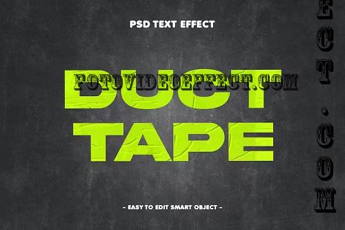 Duct Tape PSD Layer Style Text Effect - 6LFD6EC