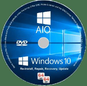 Windows 10 22H2 10.0.19045.3570 + LTSC 21H2 10.0.19044.3570 AIO 28in1 incl Office 2021 October 2023 (x64)