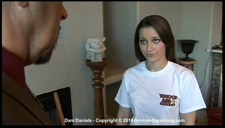 I Hate The Paddle, Says Stunning Dani Daniels After Visiting The Principals Office (Clip4sale) HD 720p