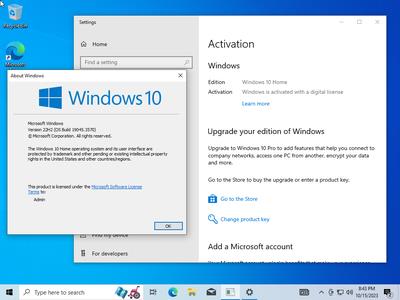 Windows 10 22H2 build 19045.3570 AIO 16in1 Preactivated Multilingual October 2023 (x64) 