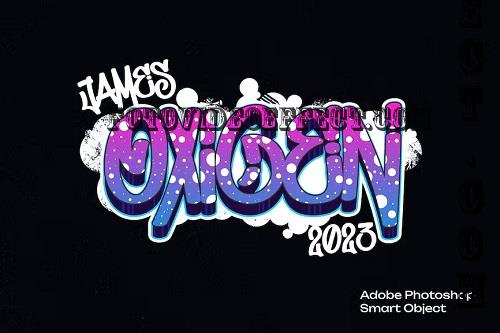 Graffiti Text Effect - SAHJ5C3