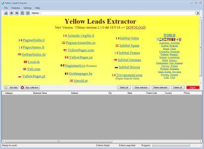 Yellow Leads Extractor 8.8 DC 25.10.2023 Multilingual