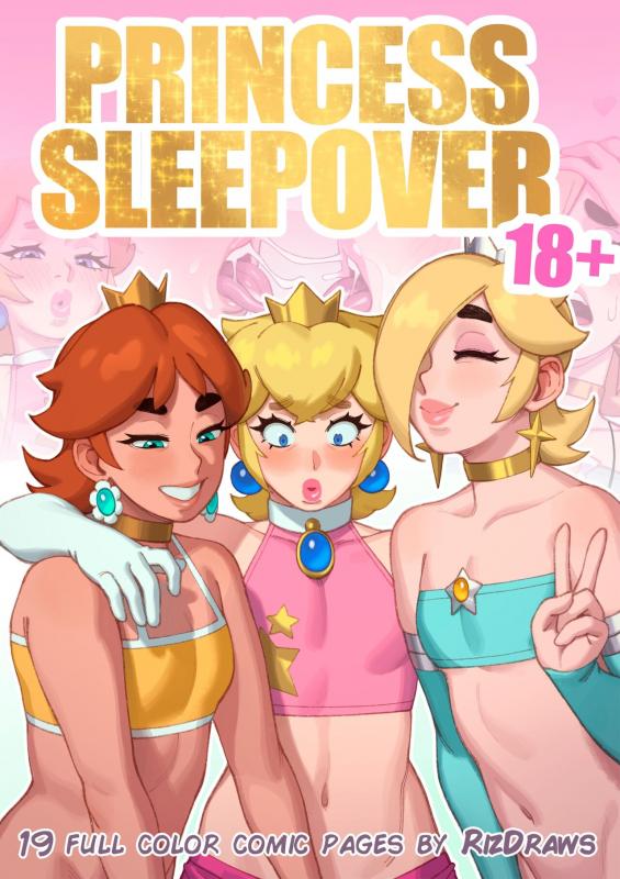 Rizdraws - Princess Sleepover Porn Comic