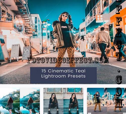 15 Cinematic Teal Lightroom Presets - XRDBSQH