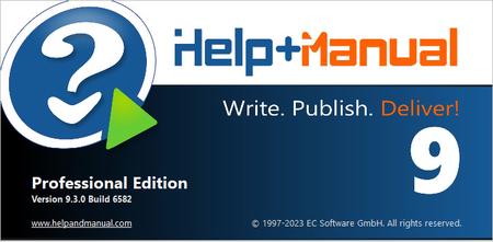 Help & Manual Professional 9.3.0 Build 6582