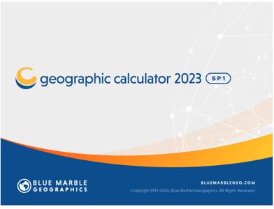 Blue Marble Geographic Calculator 2023 SP1 Build 413 (x64)