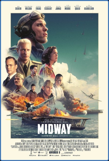 Midway (2019) 2160p REMUX Dolby Vision ENG RUS  HINDI LATINO DDP5 1 DV HDR x265 MP...
