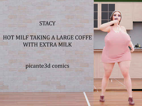 Picante3D -  Drinking Coffee With Extra Milk 3D Porn Comic