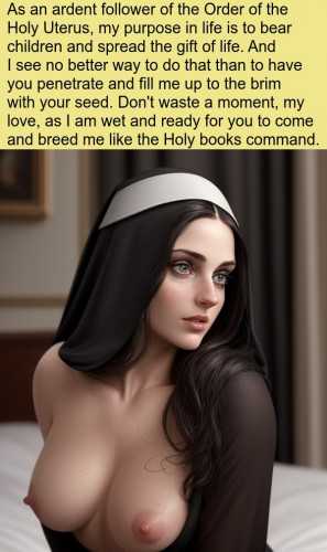 AI Generated - Sinful nuns captions 7 3D Porn Comic