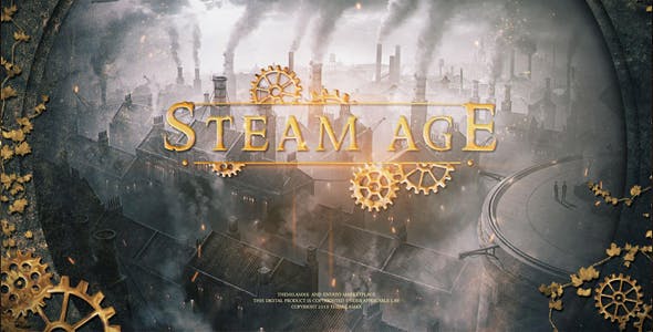 Videohive - Steam Age Trailer 21238466