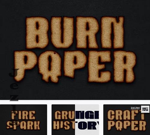 Burn Paper Text Effect - 9LPPKWK