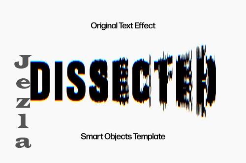 Distortion Glitch Text Effect - 83575902