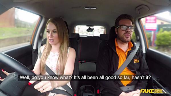Sticky Facial Climax Ends Lesson (Carmel Anderson Ryan Ryder) - [FakeDrivingSchool] (HD 720p)