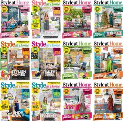 Style At Home UK - Full Year 2023 Collection (True PDF)