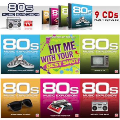 Time Life - 80s Music Explosion (10CD) (2011)