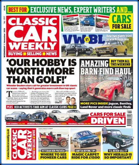 Classic Car Weekly - 1 November 2023 2d6040a2ac028b64db6f9fffe04427a2