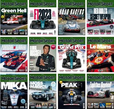 Motor Sport Magazine - Full Year 2023 Collection
