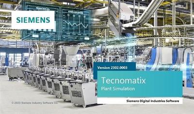 Siemens Tecnomatix Plant Simulation 2302.0003  (x64)