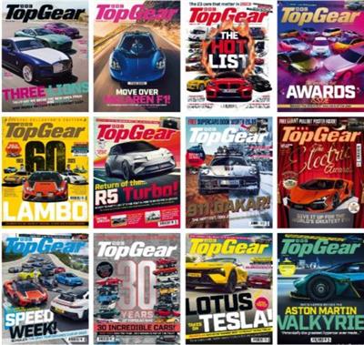 BBC Top Gear Magazine - Full Year 2023 Collection (True PDF)