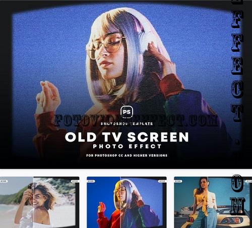 Old TV Screen Effect - T9K6ZR7