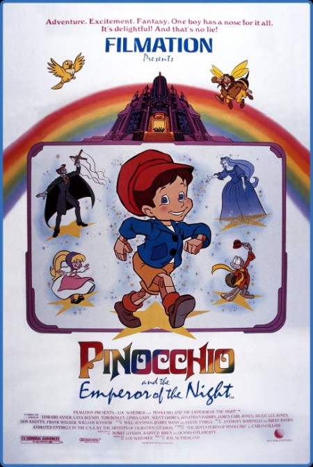 Pinocchio And The Emperor Of The Night (1987) [REMASTERED SWE ENG DVD] 1080p BluRa...