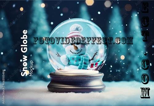 Snow Globe Mockup - 206501868