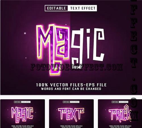Magic Editable Text Effect - CLAYKMH