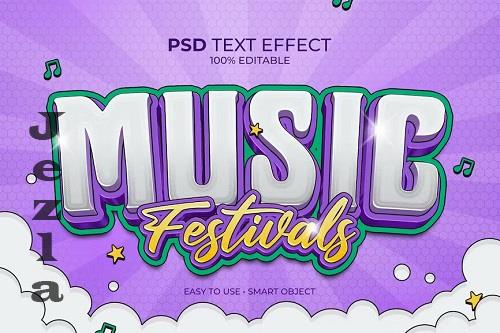 Music Festivals Text Effect - CNM5ZVF